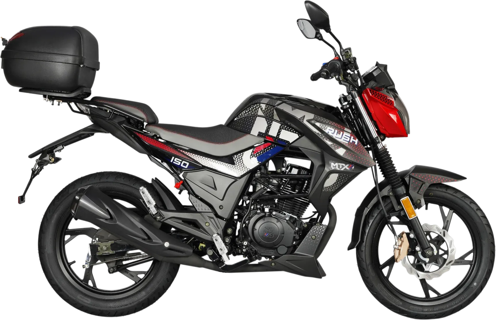MTX RUSH 150, vista lateral